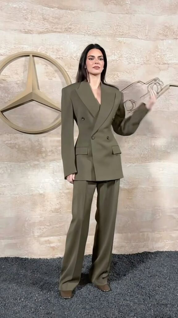 Outfit with bold colors and prints illustrating how to transition wardrobe from day to night